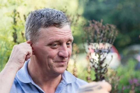 Portrait of a Man 스톡 사진