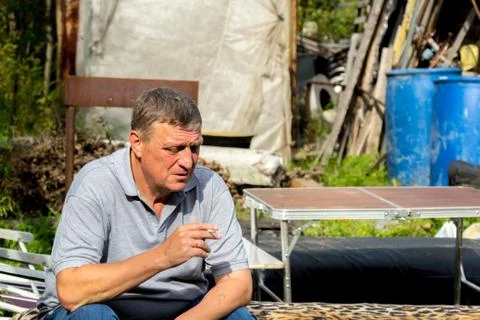 Portrait of a Man Stock-Fotos