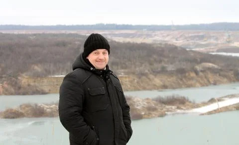 Portrait of a man Stock Photos