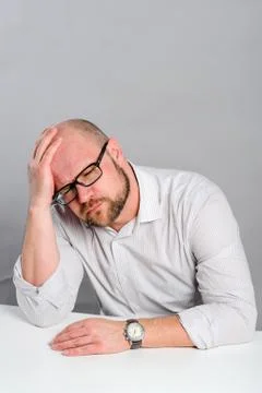 Portrait of a man Stock Photos