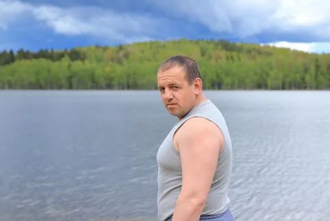 Portrait of a man Stock Photos