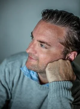 Portrait of a Man Stock Photos
