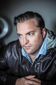 Portrait of a Man Stock Photos
