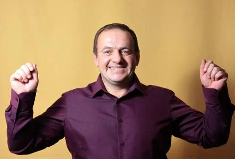 Portrait of a man Stock Photos