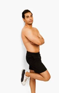 Portrait of a man posing Fotos Stock