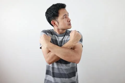 Portrait of a man on white background Stock-Fotos