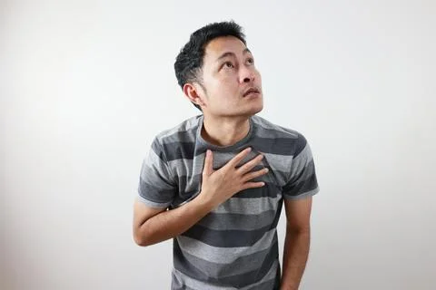Portrait of a man on white background Fotos Stock
