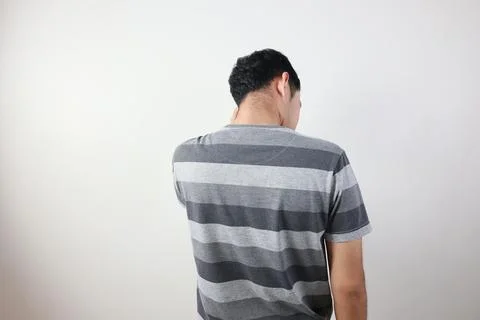 Portrait of a man on white background Fotos de archivo