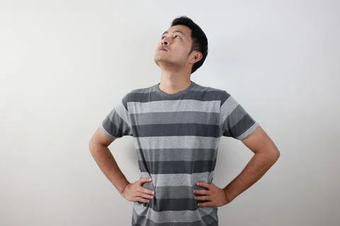 Portrait of man on white background Фото