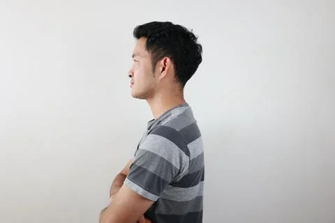 Portrait of man on white background Фото