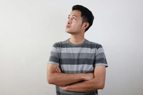 Portrait of man on white background Фото