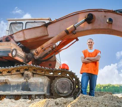 Portrait of man working Stock Photos