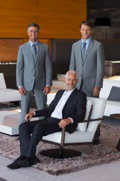 Portrait of managing team Stock Photos