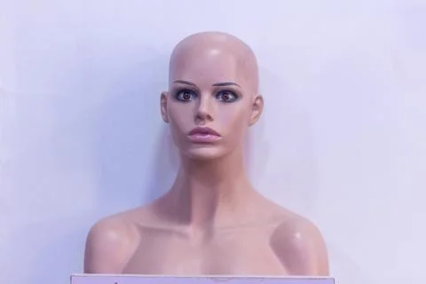 Portrait of a mannequin Stock Photos