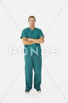 Portrait of medical professional Stock Photos