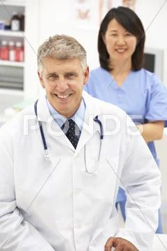 Portrait of medical professionals Stock Photos