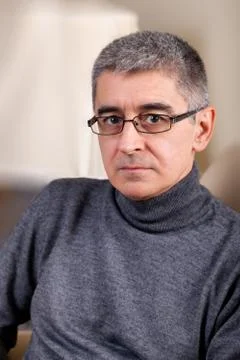 Portrait Of Middle Aged Man Stock Photos