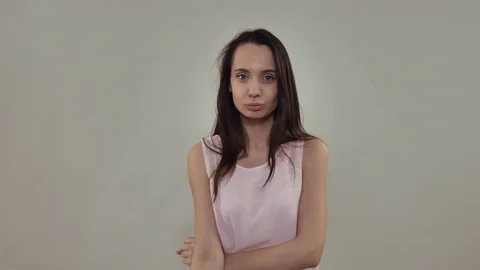 Portrait model in the morning Stock Footage 81857430