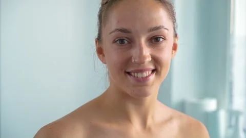 Naked Woman Shower Stock Footage ~ Royalty Free Stock Videos | Pond5