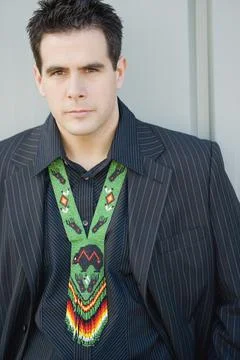 Portrait Of Native Man Stock Photos