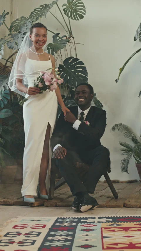 Matching wedding outfits clearance for black couples