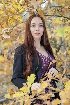 Portrait of a nice brunette Фото