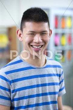 Portrait of a Nursery Teacher Stock Photos