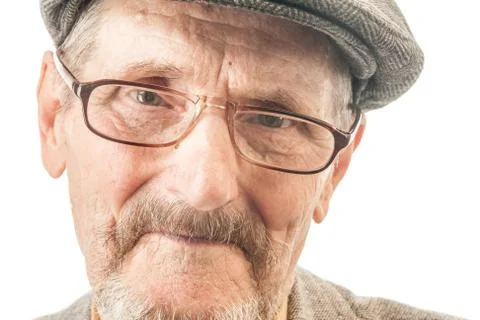 Portrait of an old man 写真素材