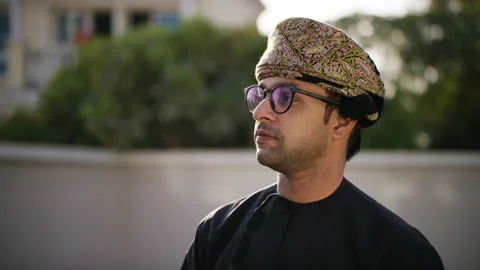 Portrait of an Omani man. Stock Footage 151426242