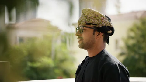 Portrait of an Omani man. Stock Footage 152712023