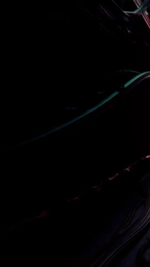 Portrait of a person with dark background and dramatic lighting Stock Footage 337970204