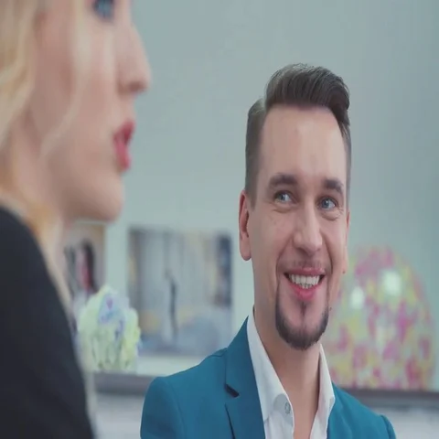 Portrait of presentable man. The head of the marketing department Video stock 69562506