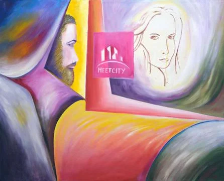 Portrait Prism Illustrazione stock