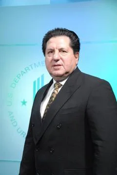 Portrait of Richard Santangelo, Program Manager, Public Housing Management... Foto stock