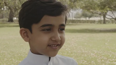 Portrait of a Saudi boy. Stock Footage 108255124