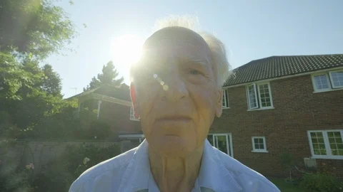 Portrait of a senior man Stock Footage 94517091
