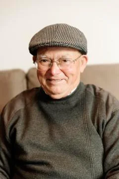 Portrait of Senior man. Stock Photos