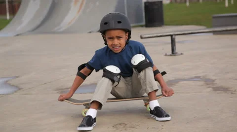 Portrait of skater boy Stock Footage 62281203