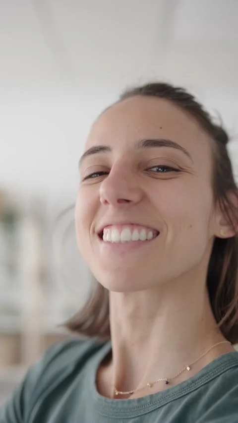 Portrait of smiling hispanic woman Stock Footage 240096053