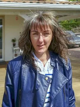 Portrait in spring Stock Photos