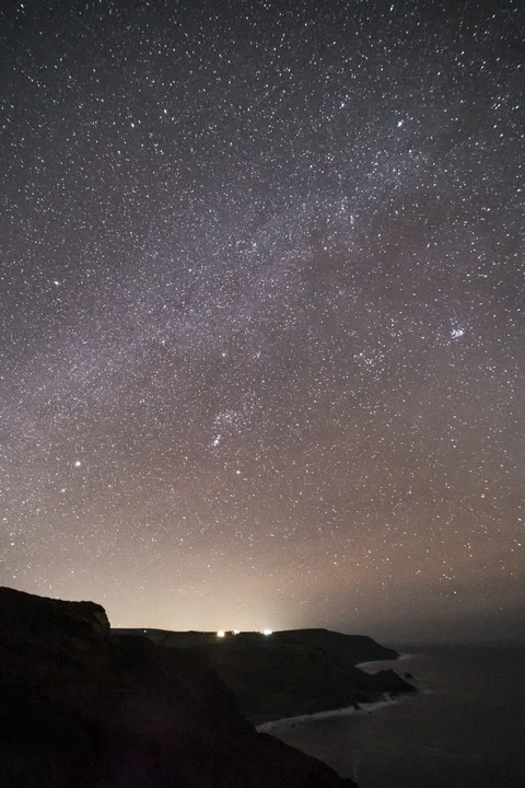 Portrait Stars Timelapse Stock Footage