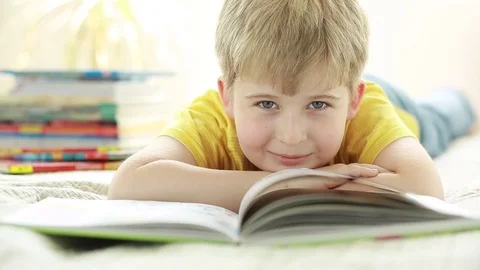 Portrait of a student elementary school  Stock Footage 78071331