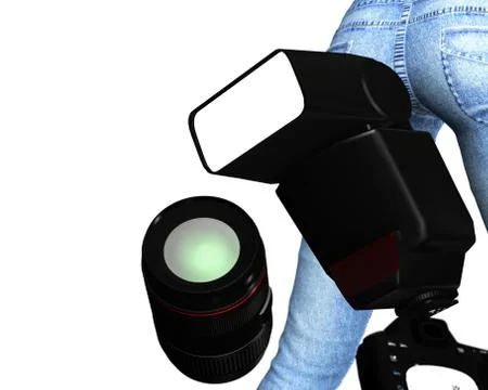 Portrait Studio Stock Illustration