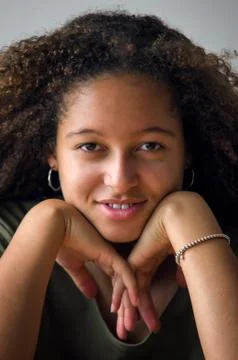 Portrait Studio Session Foto stock