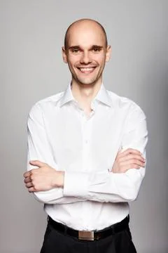 Portrait of Successful Man Stock Photos