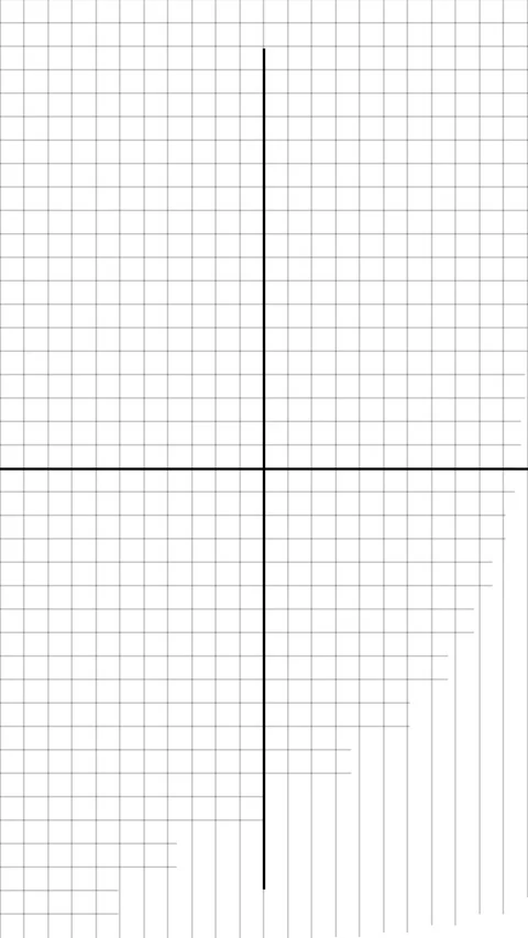 Portrait technical graph with centre lines Stock Footage 255159260