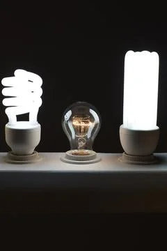 Portrait of Three lights Stock Photos