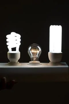 Portrait of Three lights Stock Photos