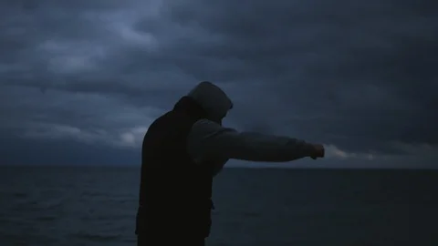 Portrait of training man Video stock 86564148