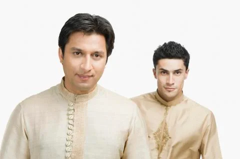 Portrait of two men Fotos Stock